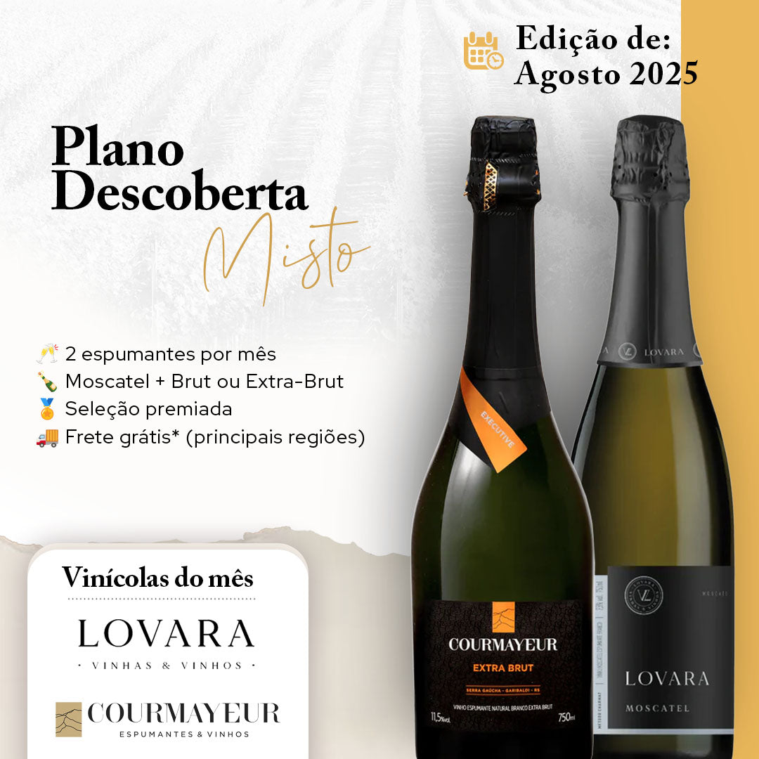 Espumante Club - Plano Misto