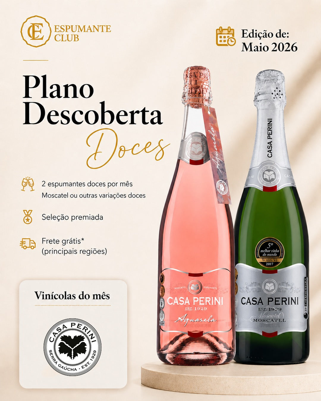 Club de Vinos - Discovery Gold (dulce + amargo)