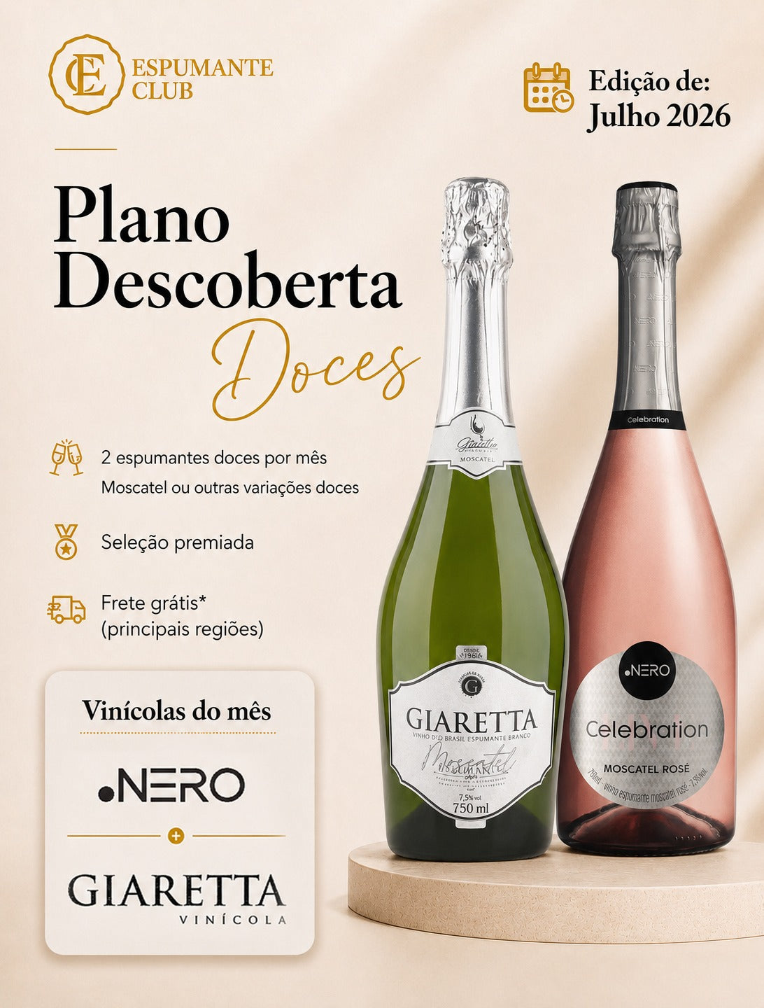 Club de Vinos - Discovery Gold (dulce + amargo)
