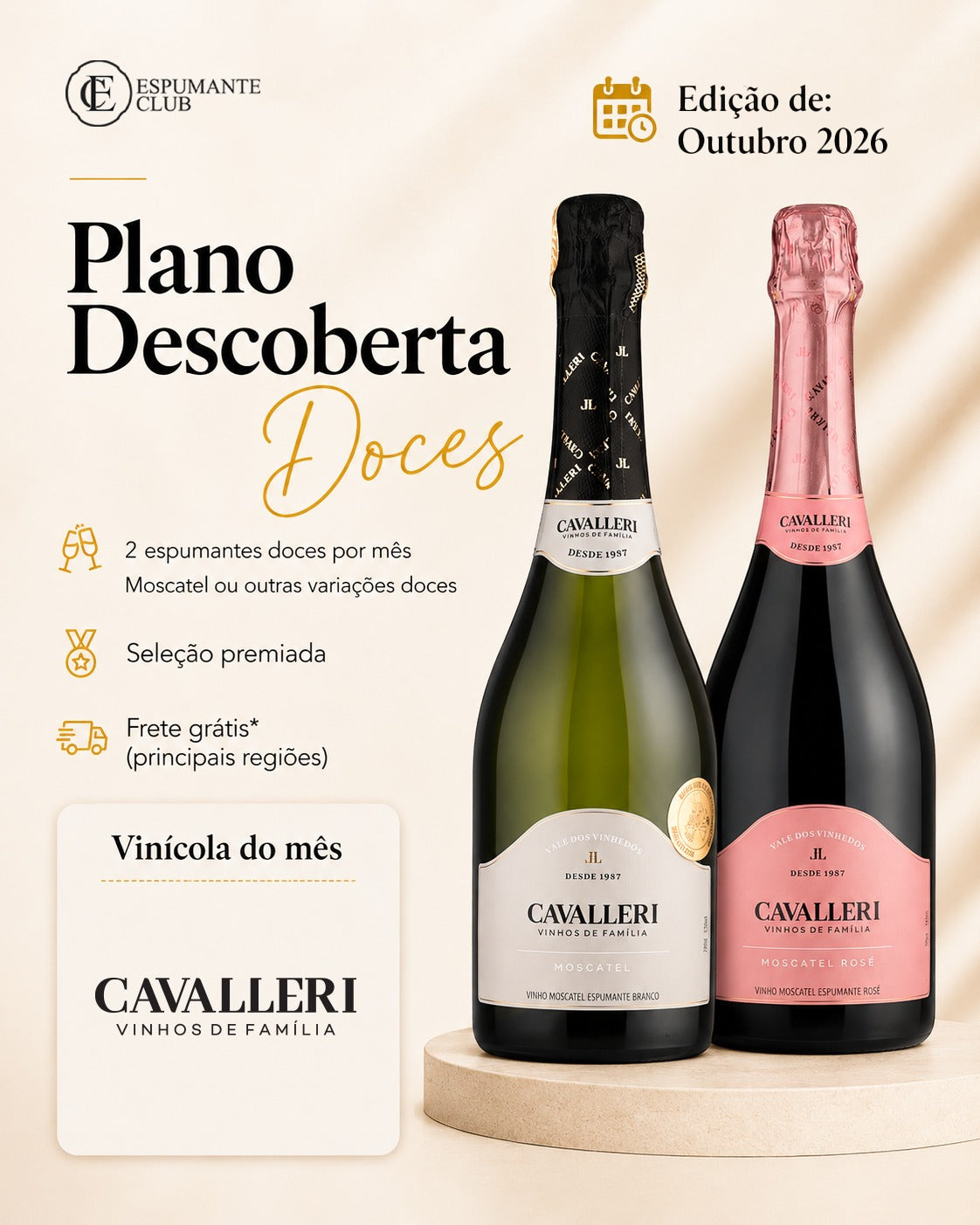 Club de Vinos - Discovery Gold (dulce + amargo)
