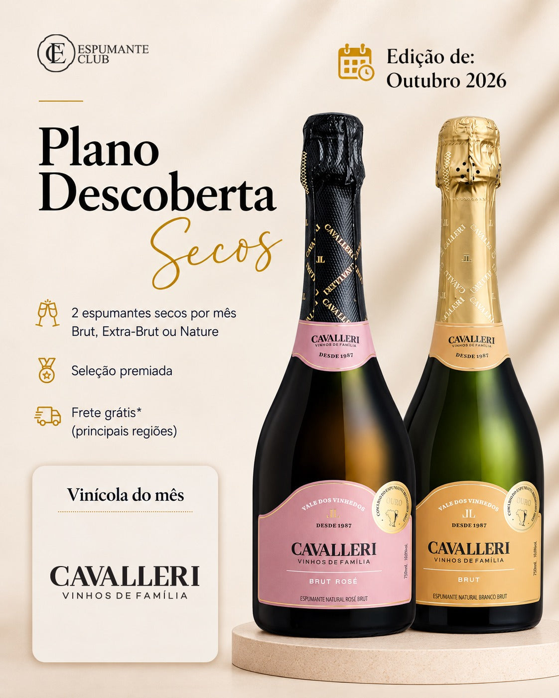 Club de Vinos - Discovery Gold (dulce + amargo)