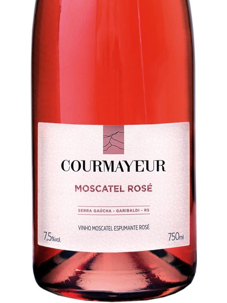Espumante Moscatel Rose - Vinícola Courmayeur